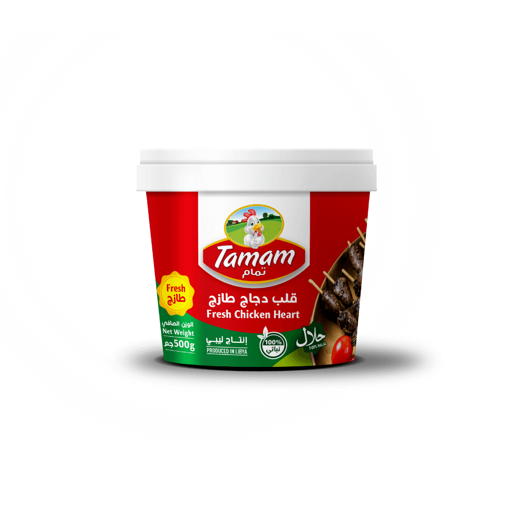 قلب دجاج طازج