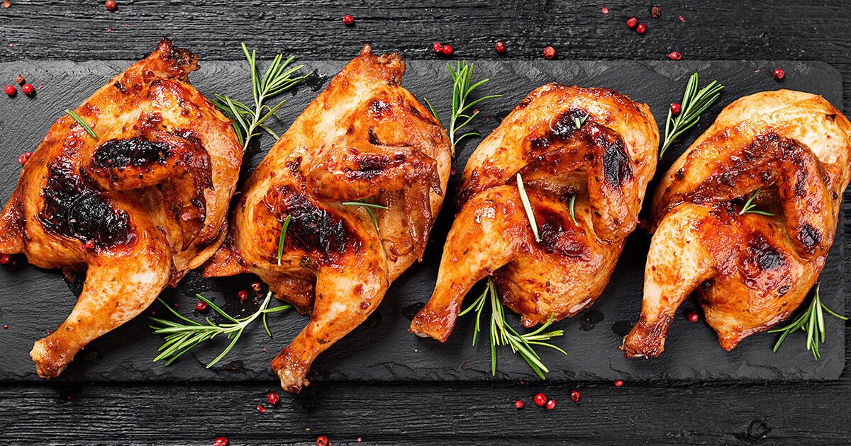 الدجاج المشوي الليبي